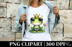 Frog Valentines Love |T-shirt, Mug PNG Product Image 4