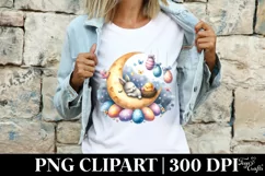 Easter Bunny Clipart |T-shirt, Mug PNG Product Image 4