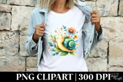 Easter Bunny Clipart |T-shirt, Mug PNG Product Image 3