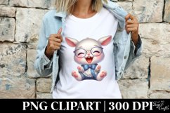 Bunny Sublimation PNG| Love Tumblers Product Image 4
