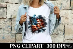 American Flag USA, 4th July, Patriotic Clipart Product Image 3