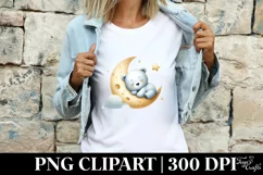 Easter Bunny Clipart |T-shirt, Mug PNG Product Image 4