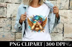 Cupid Angel Of Love Gesture Watercolor Florals Clipart Product Image 3