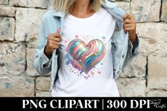 Heart Love Clipart |T-shirt, Mug, Tumbler Product Image 4