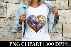 Heart Love Clipart |T-shirt, Mug, Tumbler Product Image 4