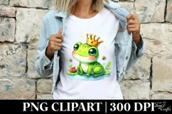 Frog Valentines Love |T-shirt, Mug PNG Product Image 3