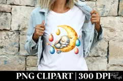 Easter Bunny Clipart |T-shirt, Mug PNG Product Image 3