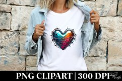 Heart Love Clipart |T-shirt, Mug, Tumbler Product Image 3