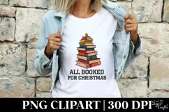 All Booked for Christmas PNG Clipart Product Image 4