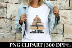 All Booked for Christmas PNG Clipart Product Image 4