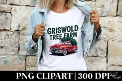Griswold Tree Farm PNG Clipart |Tshirt Design Product Image 3