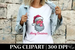 Pink Santa PNG Clipart Product Image 2