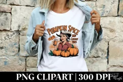 Pumpkin Spice and Country Vibes PNG Product Image 3