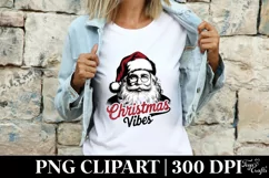 Christmas Vibes Santa PNG Clipart Product Image 5