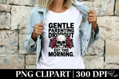 Gentle Parenting Dropout Clipart PNG Product Image 1