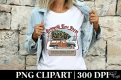 Griswold Tree Farm PNG Clipart |Tshirt Design Product Image 7