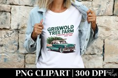 Griswold Tree Farm PNG Clipart |Tshirt Design Product Image 4