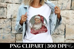 Christmas Vibes PNG Clipart |Tshirt Design Product Image 3