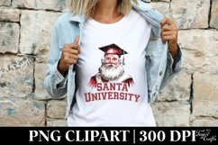 Santa University PNG Clipart |Tshirt Design Product Image 8