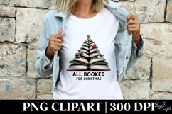 All Booked for Christmas PNG Clipart Product Image 4