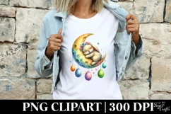 Easter Bunny Clipart |T-shirt, Mug PNG Product Image 3