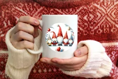 Winter Gnomes Christmas Ornament Product Image 4