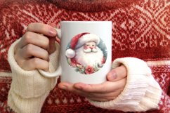 Watercolor Santa Christmass PNG Product Image 4