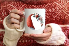Colorful Christmas Gnome PNG Product Image 4