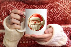 3D Santa with Melting Edges Product Image 4
