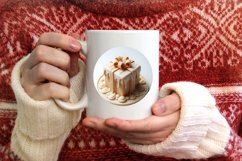 Gift Round Ornament Sublimation PNG Product Image 3