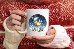 Winter Champaigne Round Ball Product Image 3