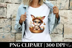 Easter Bunny with Glasses in a Boat Product Image 4