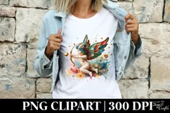 Cupid Angel Of Love Gesture Watercolor Florals Clipart Product Image 4