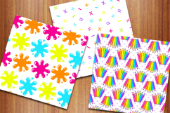 Back To School Seamless Patterns, Student Digital Papers Product Image 3