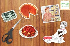 Vintage Junk Journal Cooking Kitchen Printable Ephemera Product Image 3