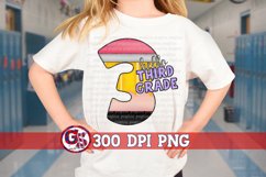 Hello Third Grade PNG for Sublimation Product Image 1