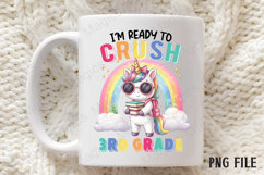 3RD Back to School Unicorn Sublimation Product Image 3