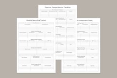 Budget Planning Pages Set V-02 Product Image 3