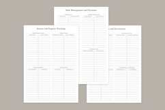 Budget Planning Pages Set V-16 Product Image 3
