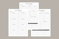 Marketing Planning Pages Set V-01 Product Image 3