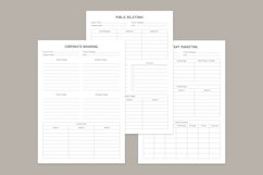 Marketing Planning Pages Set V-07 Product Image 3