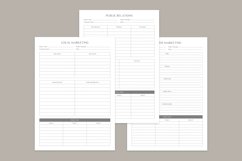 Marketing Planning Pages Set V-08 Product Image 3