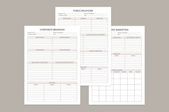 Marketing Planning Pages Set V-10 Product Image 3