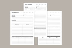 Marketing Planning Pages Set V-11 Product Image 3