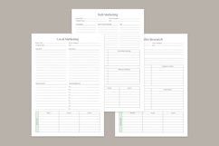 Marketing Planning Pages Set V-12 Product Image 3
