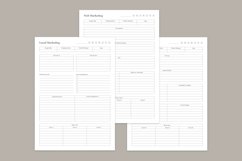 Marketing Planning Pages Set V-15 Product Image 3