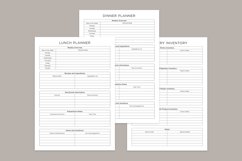 Meal Planning Pages Set V-01 Product Image 3