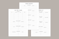 Meal Planning Pages Set V-03 Product Image 3