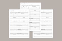 Meal Planning Pages Set V-07 Product Image 3