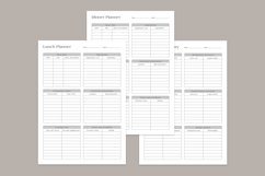 Meal Planning Pages Set V-16 Product Image 3